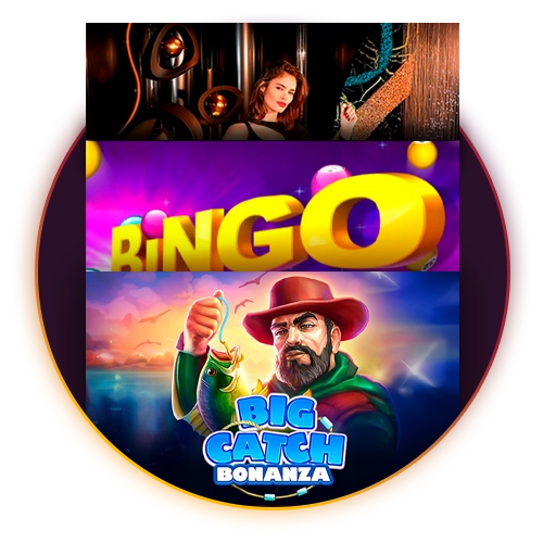 Choose among the many games to win at Ricky Casino.