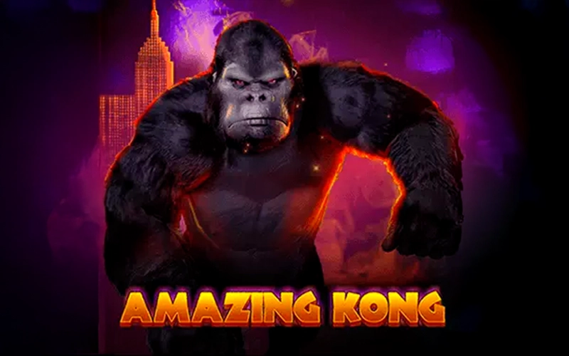 Luck awaits you in the Amazing Kong game at Ricky Casino.