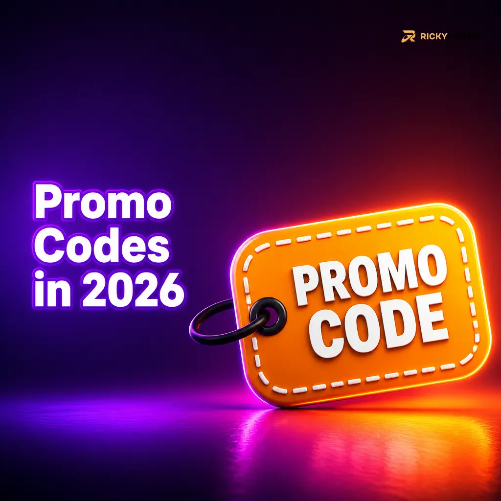 Promo codes in 2026 table showing offer types, code requirements and deposit steps in the cashier